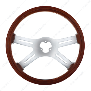 18" Chrome 4 Spoke Steering Wheel