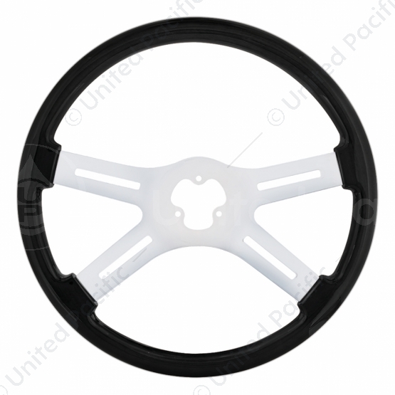 18" Carbon Black Steering Wheel