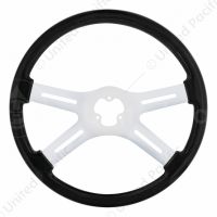 18" Carbon Black Steering Wheel