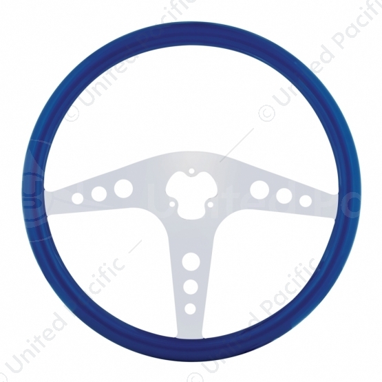 18" Color GT Steering Wheel - Electric Blue