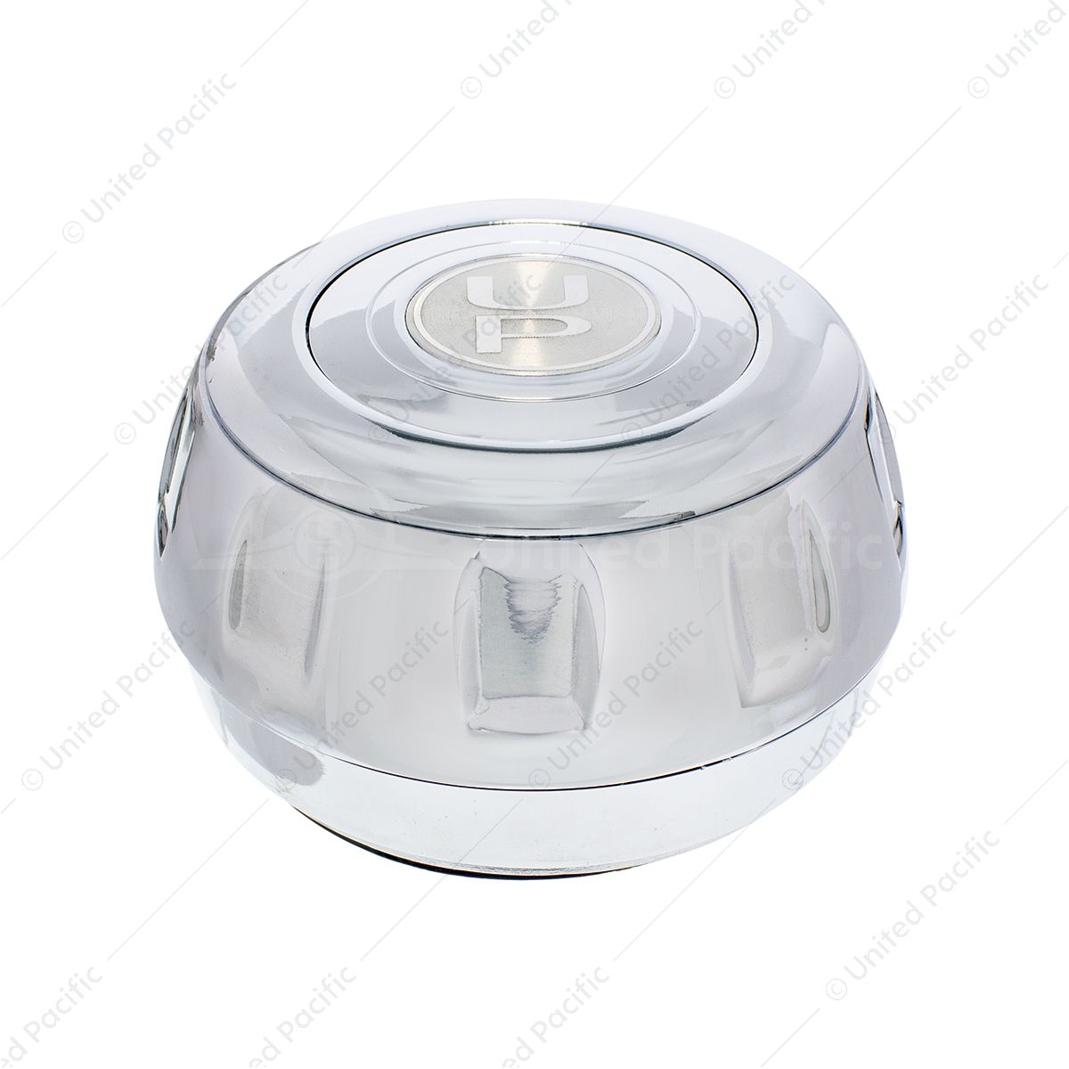 Chrome Steering Wheel Hub & Horn Button Kit For 1997-2001 Kenworth Trucks