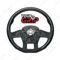 18" YourGrip Wood Candy Color Steering Wheel For 2012-2021 PB 579 & 2013-2021 KW T680-Glossy Black