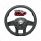 18" YourGrip Leather & Wood Candy Color Steering Wheel For 2012-2021 PB 579&2013-2021 KW T680-Glossy