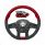 18" YourGrip Leather & Wood Candy Color Steering Wheel For 2012-2021 PB 579&2013-2021 KW T680-Candy
