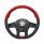 18" YourGrip Leather & Wood Candy Color Steering Wheel For 2012-2021 PB 579&2013-2021 KW T680-Candy