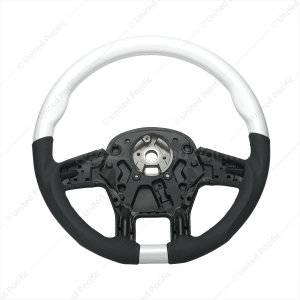 18" YourGrip Leather & Wood Candy Color Steering Wheel For 2012-2021 PB 579&2013-2021 KW T680