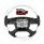 18" YourGrip Wood Candy Color Steering Wheel For 2018-2026 Freightliner Cascadia-Pearl White