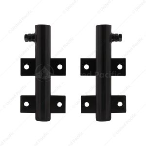 Warning Flag Holder - Black (Pair)