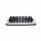 Stainless Shoe/Boot Scraper With Nylon Brush - Black Brush