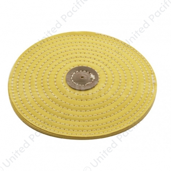 4" Yellow Razor Buff - 1/8" Arbor