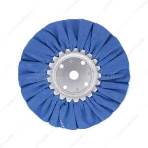 Blue Treated Airway Buff - 5/8" & 1/2" Arbor