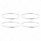 14" Stainless Locking Cable Ties (4-Pack)