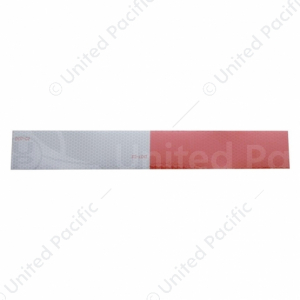 Reflexite Conspicuity Reflector Tape - 6" White/6" Red