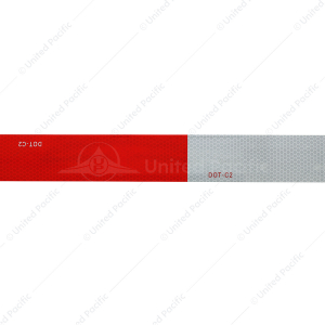 DOT-C2 Conspicuity Reflective Tape - 7" White/11" Red