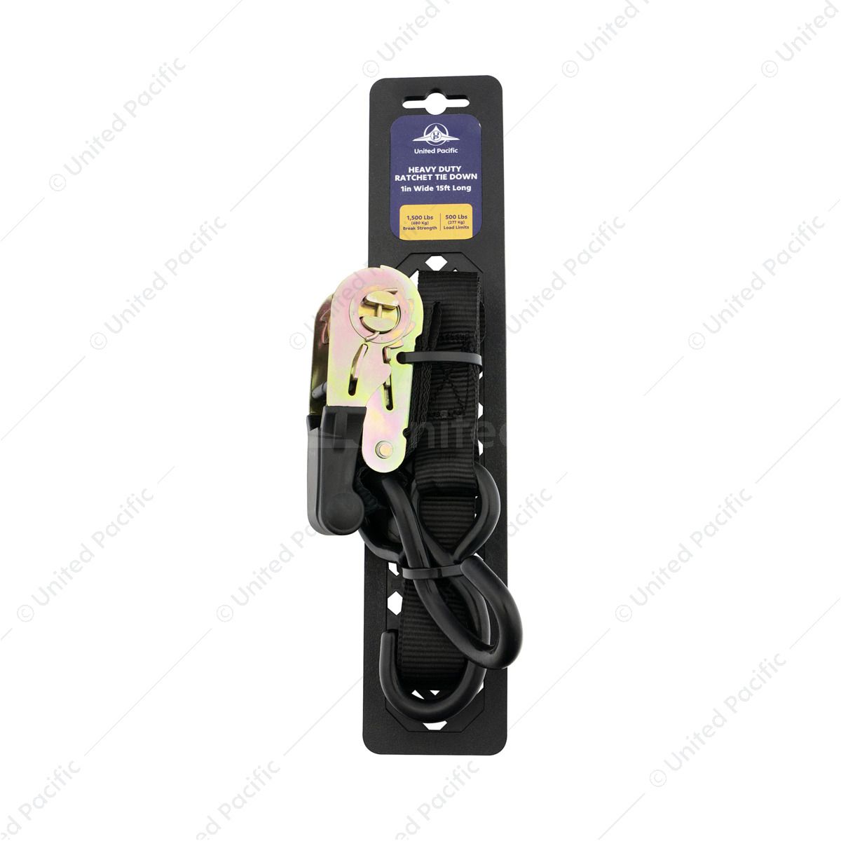 1" X 15' Ratchet Tie Down - S Hook
