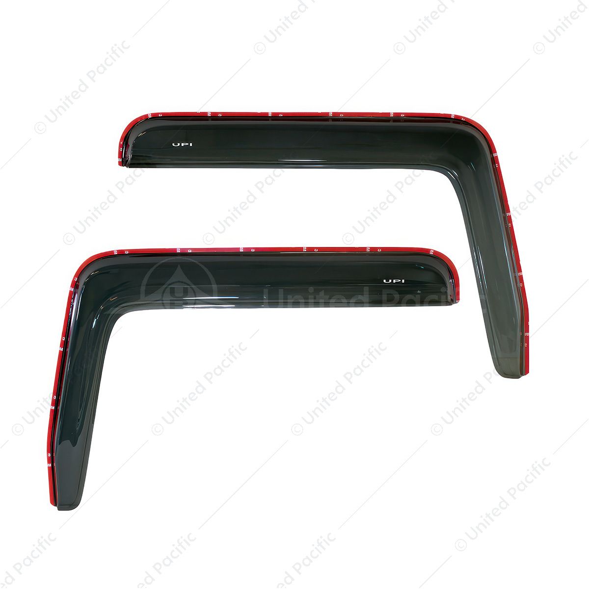 Window Vent Visor For Peterbilt 379 - Smoke (Pair)