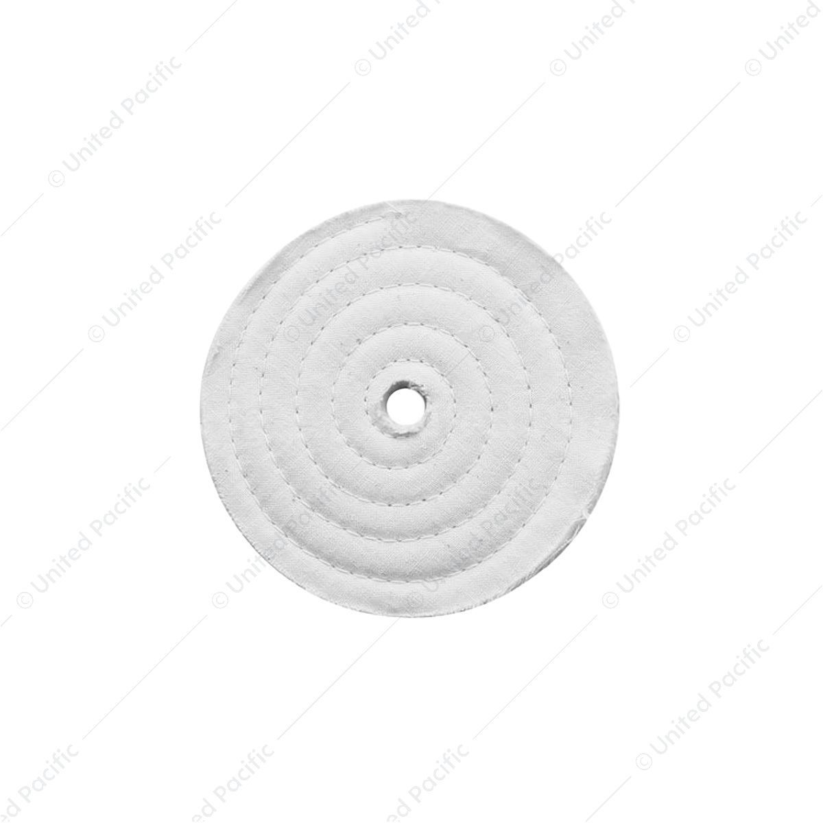 4" Assorted Muslin Buff - 1/2" Arbor