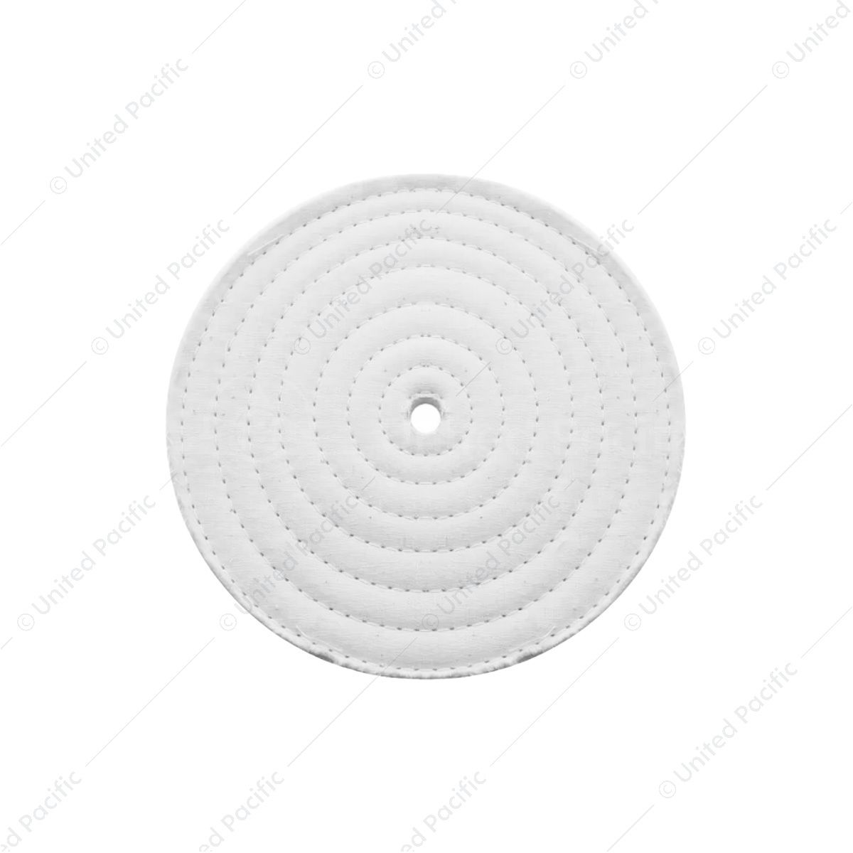 6" Assorted Muslin Buff - 1/2" Arbor