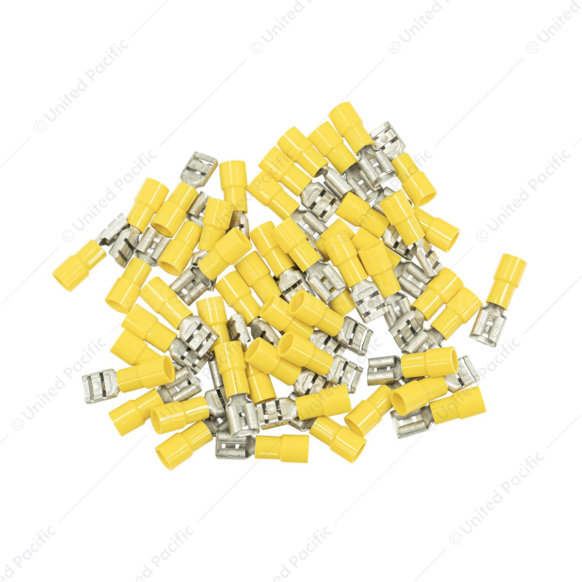 12-10 AWG .250 Tab Vinyl FM Disconnect (50-Pack)
