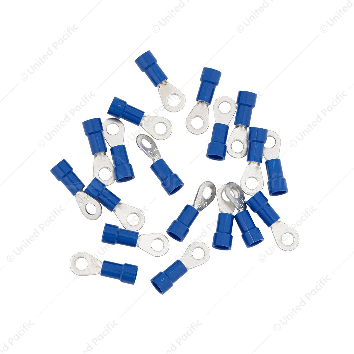 16-14 AWG #8 Stud Vinyl Ring Terminal (19-Pack)