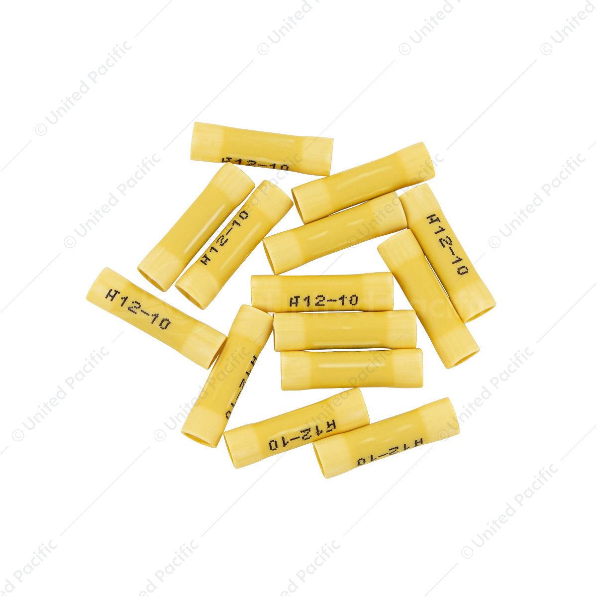 12-10 AWG Vinyl Butt Connector (14-Pack)