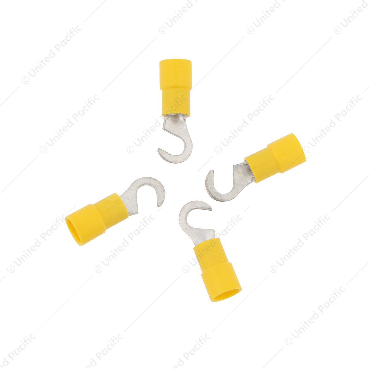 12-10 AWG #10 Stud Vinyl Hook Terminal (4-Pack)