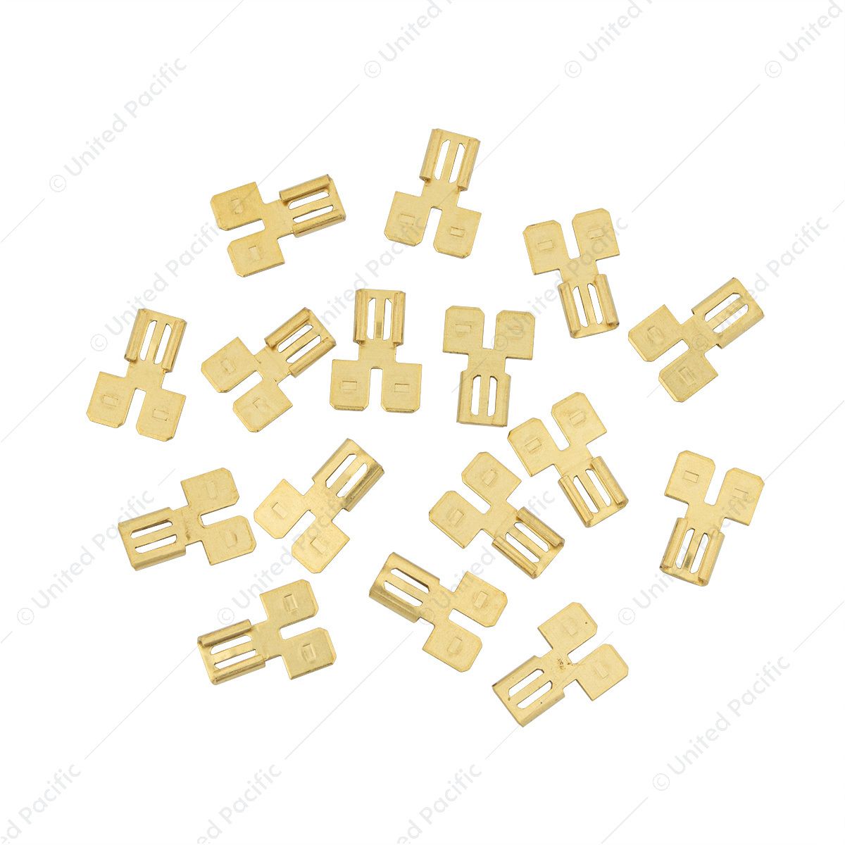 .250 Tab FM to Double M Flat Adapter (16-Pack)