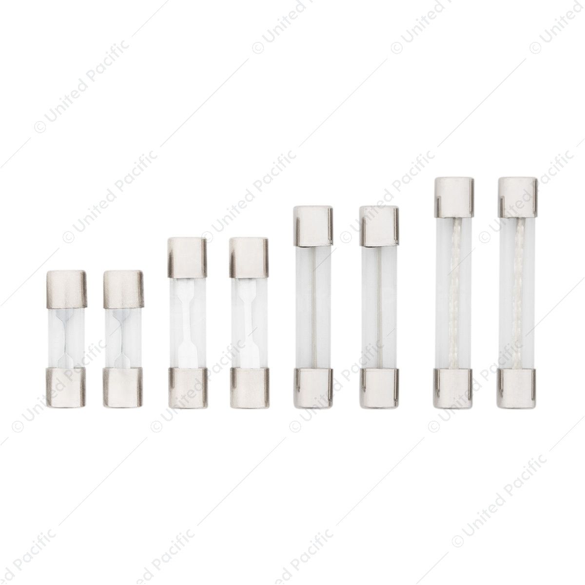 SFE Glass Fuse Kit 9,14,20,30 Amp Fuses (8-Pack)