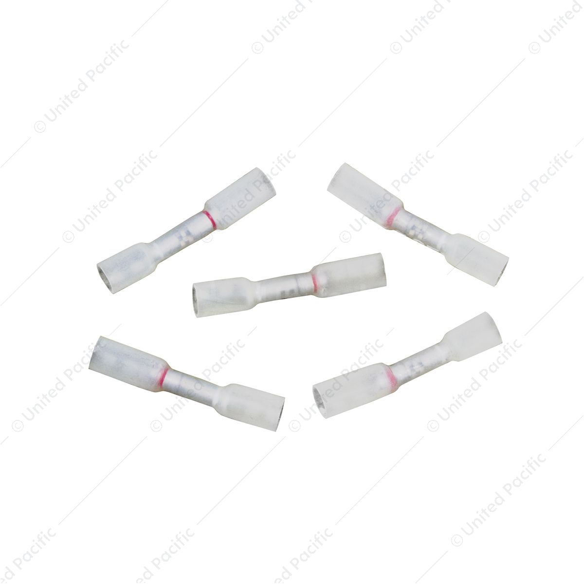 24-22 to 20-18 AWG CS Multi-Wire Heat Shrink Connector - Clear w/ White Dash (5-Pack)