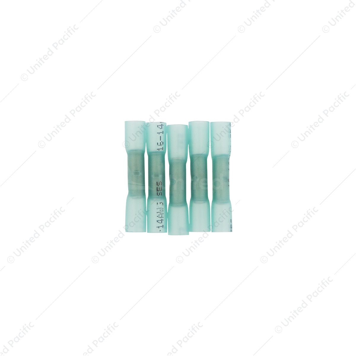 16-14 AWG CS Heat Shrink Butt Connector - Blue (5-Pack)