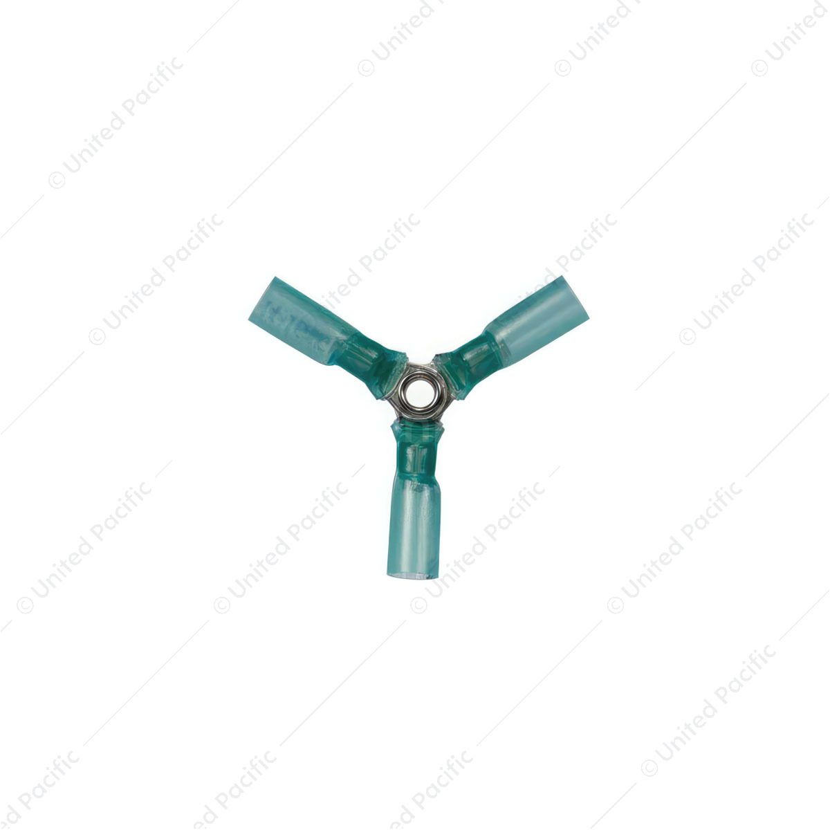 12-10 AWG 3-Way (Y) CS Heat Shrink Connector - Yellow (5-Pack)