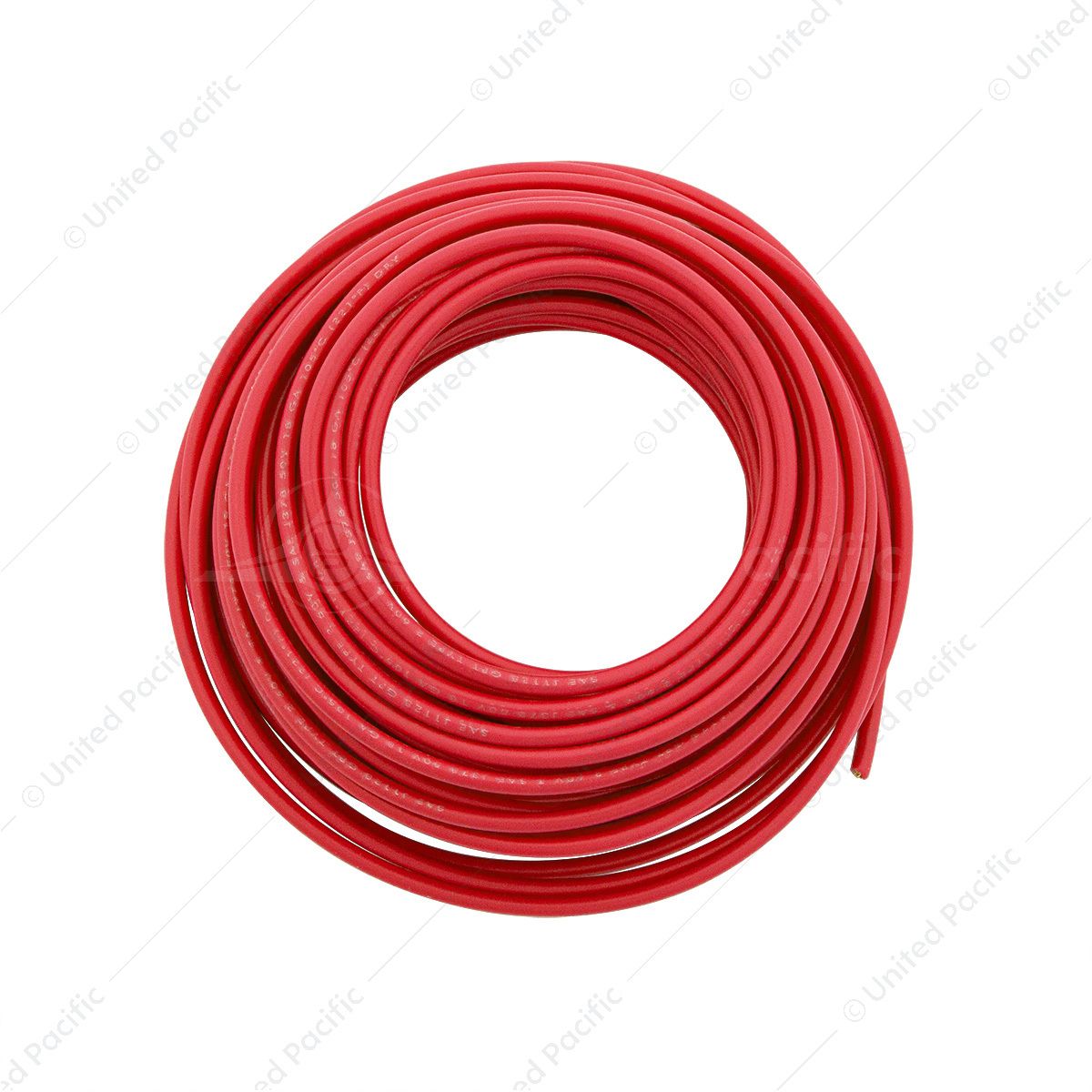 Primary Wire - Rated 80°C 18 AWG, Red 30 Ft.