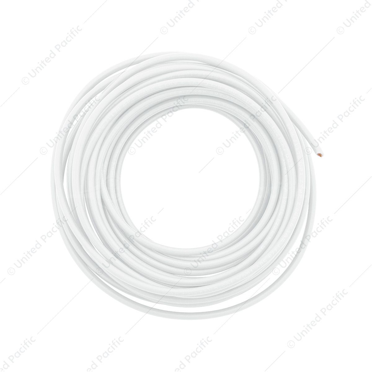Primary Wire - Rated 80°C 16 AWG, White 20 Ft.