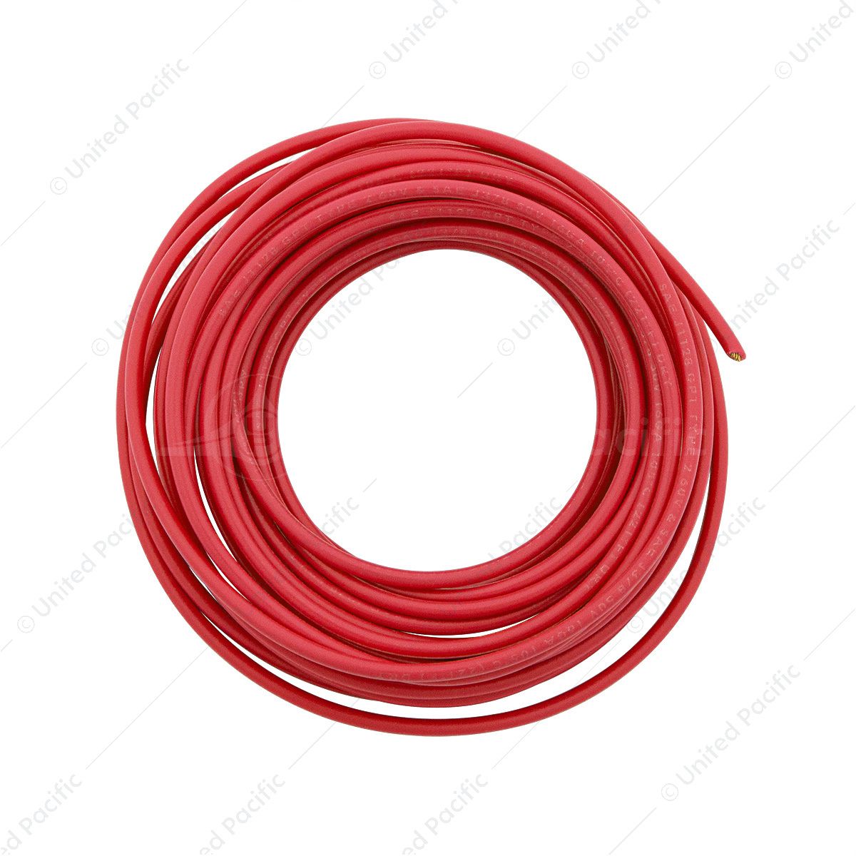 Primary Wire - Rated 80°C 16 AWG, Red 20 Ft.