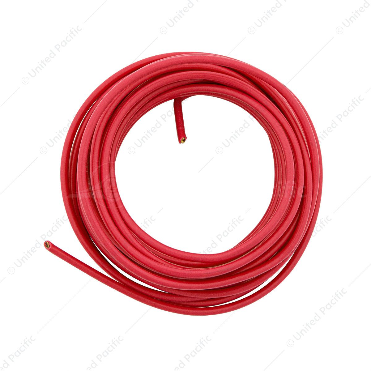 Primary Wire - Rated 80°C 14 AWG, Red 15 Ft.