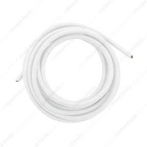 Primary Wire - Rated 80°C 10 AWG, White 8 Ft.