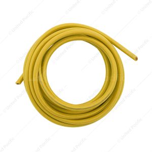 Primary Wire - Rated 80°C 10 AWG, Yellow 8 Ft.
