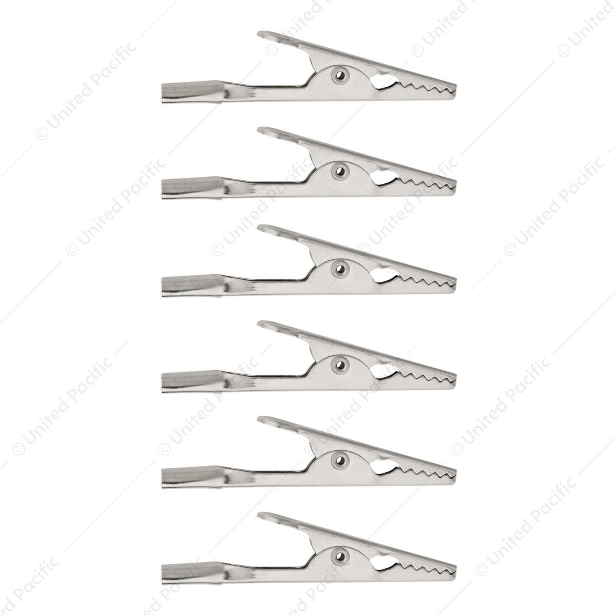 2" 10 Amp Alligator Test Clip, 6 Pcs.