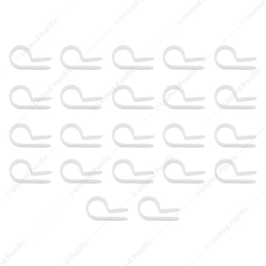 3/8" I.D. Natural Nylon Cable Clamps (22-Pack)