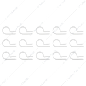 1/2" I.D. Natural Nylon Cable Clamps (15-Pack)
