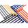 11.5" Yellow Nylon Cable Zip Ties 50 Lbs (14-Pack)