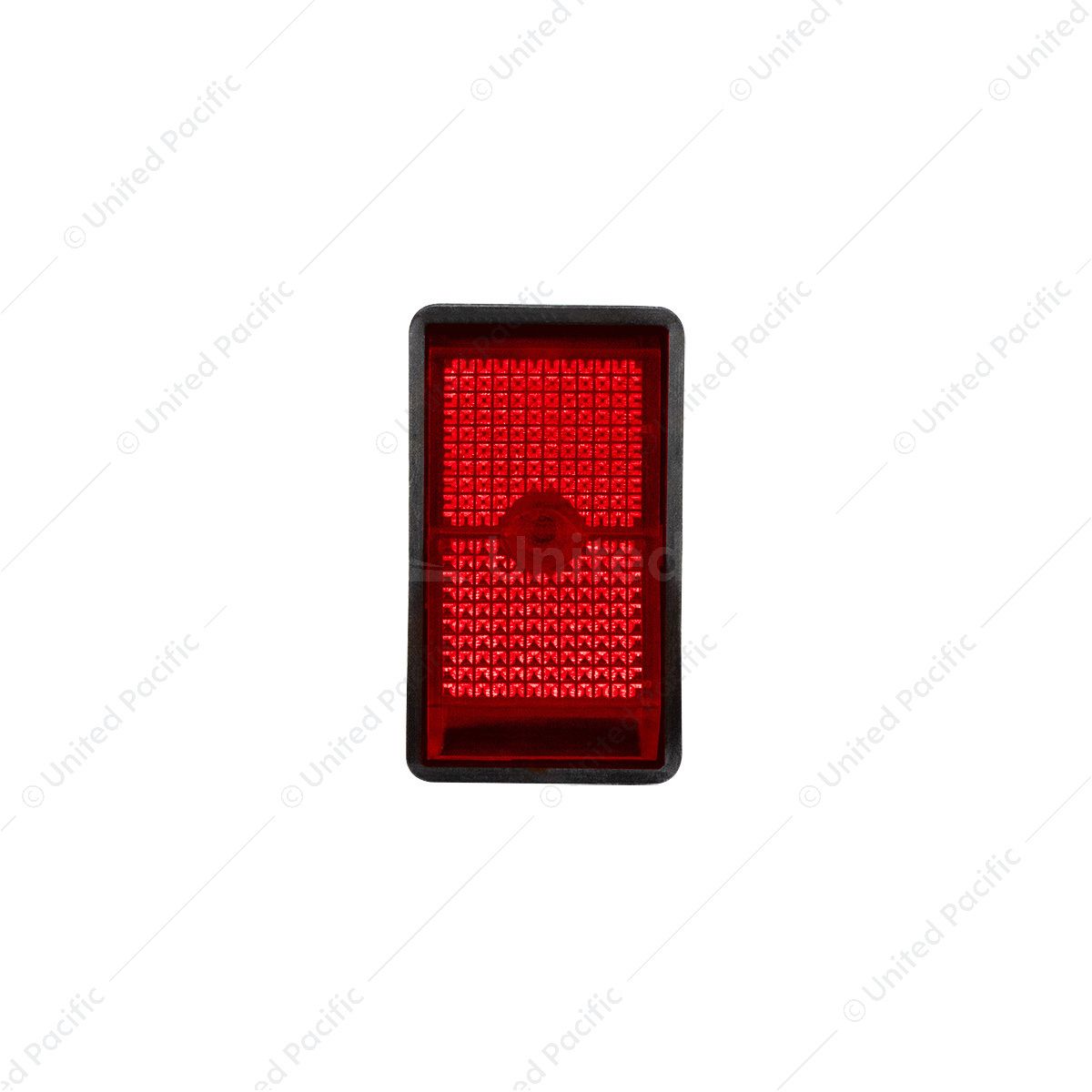 Red Illum Jumbo Rocker 16 Amp 12V S.P.S.T. On/Off 1 Pc.