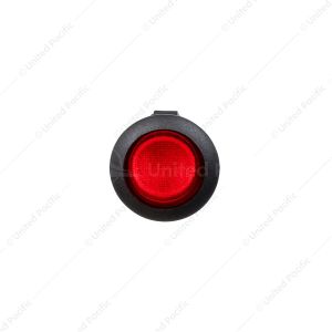 Red Illum Round Rocker 10 Amp 12V On/Off 1/2" Dia. 1 Pc.
