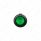 Green Illum Round Rocker 10 Amp 12V On/Off 1/2" Dia. 1 Pc.