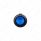 Blue Illum Round Rocker 10 Amp 12V On/Off 1/2" Dia. 1 Pc.