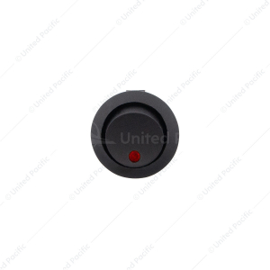 LED Round Rocker 10 Amp 12V On/Off 1/2" Dia. 1 Pc.