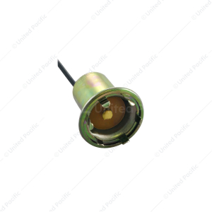 1-Wire Universal Single Contact License Plate & Instrument Panel 'Snap-In' Light Socket, 1 Pc.