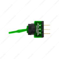 Green Illum Toggle 20 Amp 12V S.P.S.T. On/Off 1 Pc.