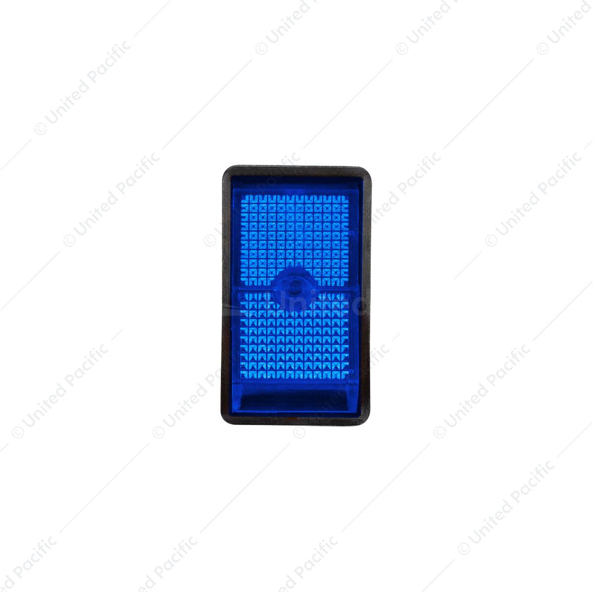 Blue Illum Jumbo Rocker 16 Amp 12V S.P.S.T. On/Off 1 Pc.