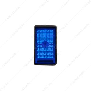 Blue Illum Jumbo Rocker 16 Amp 12V S.P.S.T. On/Off 1 Pc.